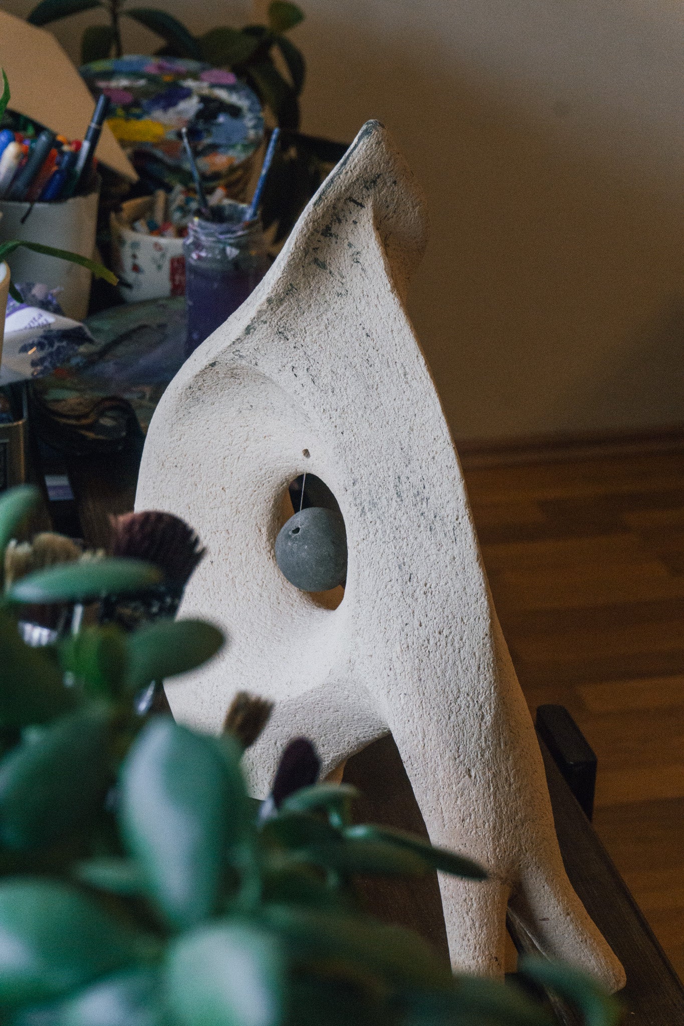 Dünya Delik - Handmade Abstract Ceramic Sculpture