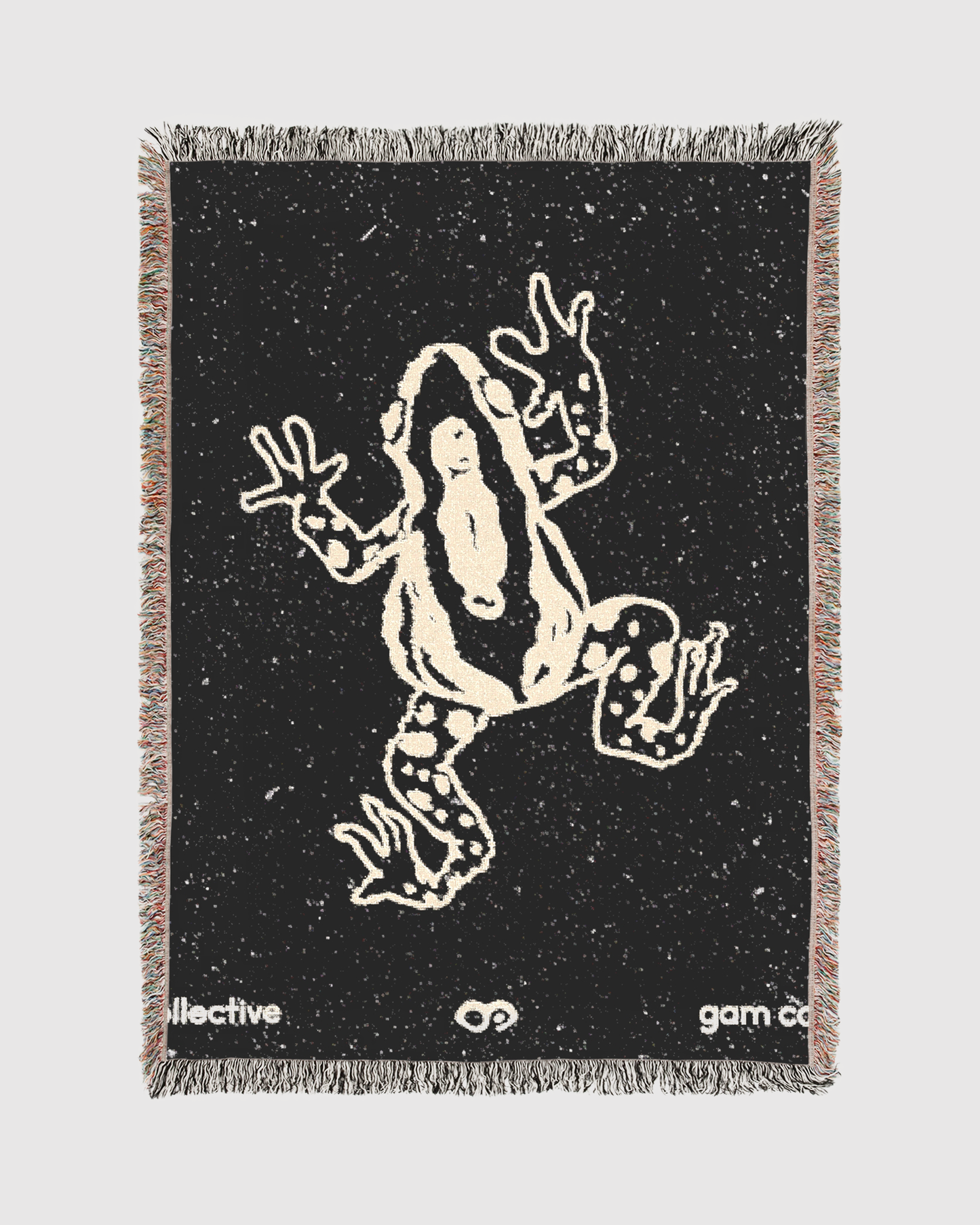Frog Woven Blanket