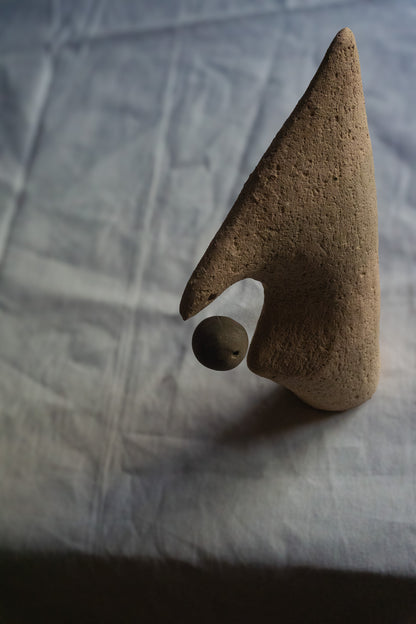 Minimalist Abstract Ceramic Sculpture