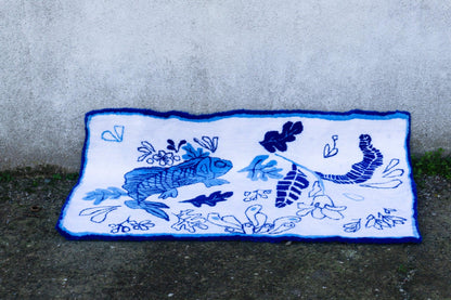 Blue China Rug - gam collective