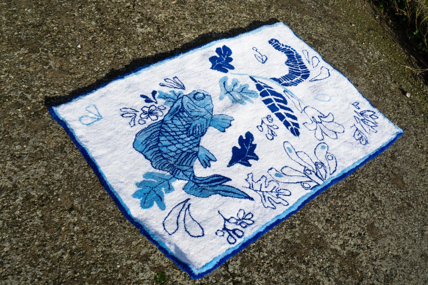 Blue China Rug - gam collective