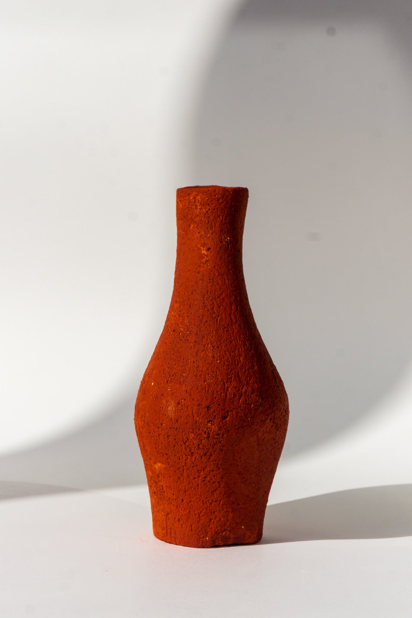 Iron Oxide Tiny Ceramic Vase